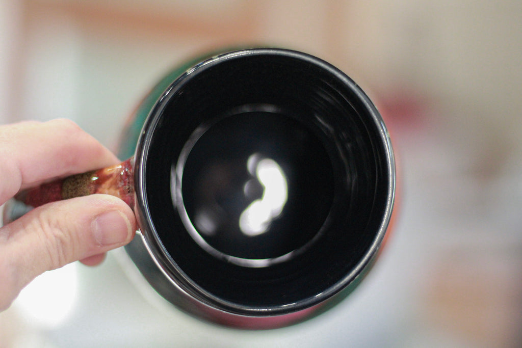 18-B Starry Night Gourd Mug, 22 oz