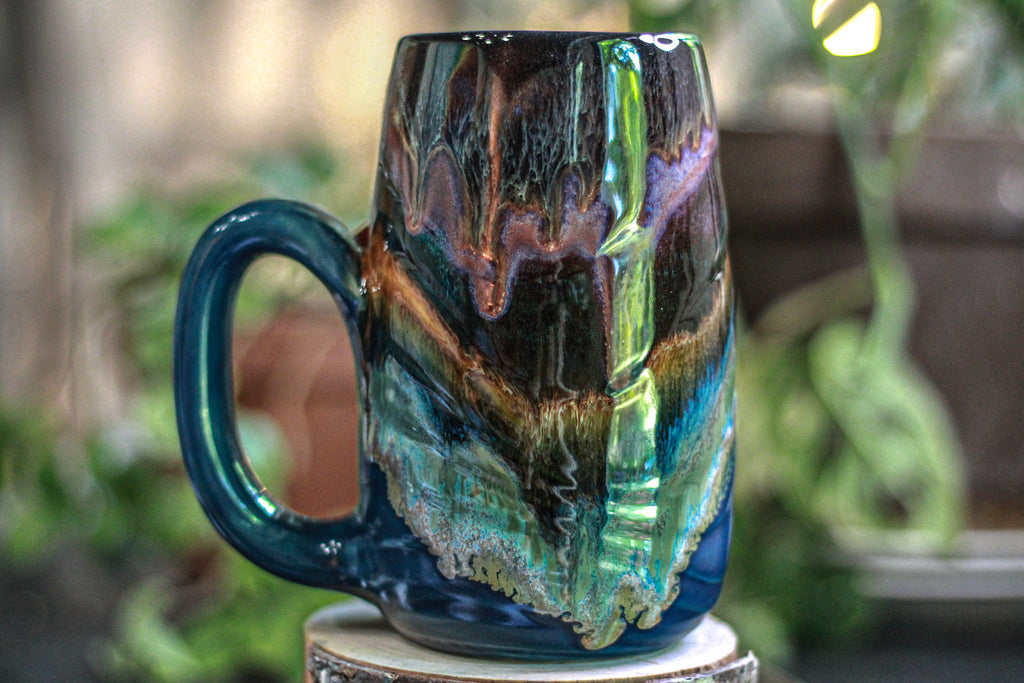 19-B Purple Haze Notched Textured Mug, 24 oz.