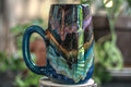 19-B Purple Haze Notched Textured Mug, 24 oz.