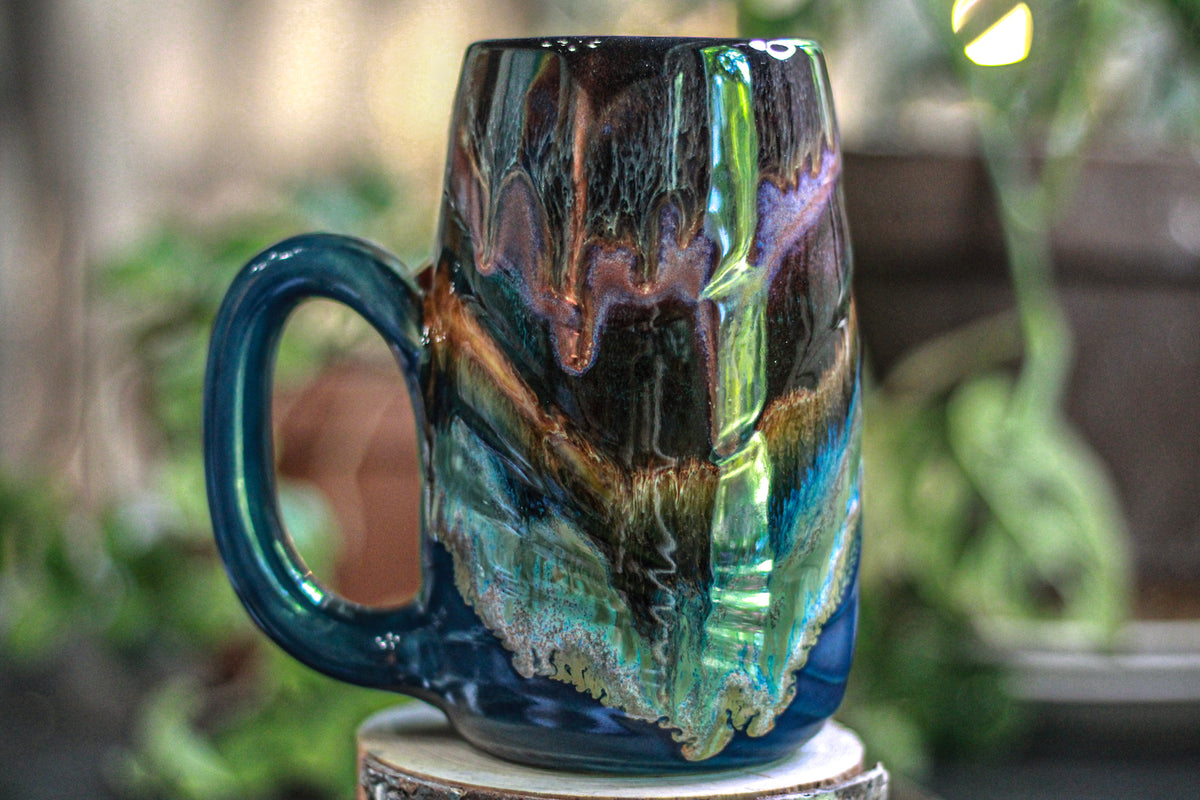 19-B Purple Haze Notched Textured Mug, 24 oz.