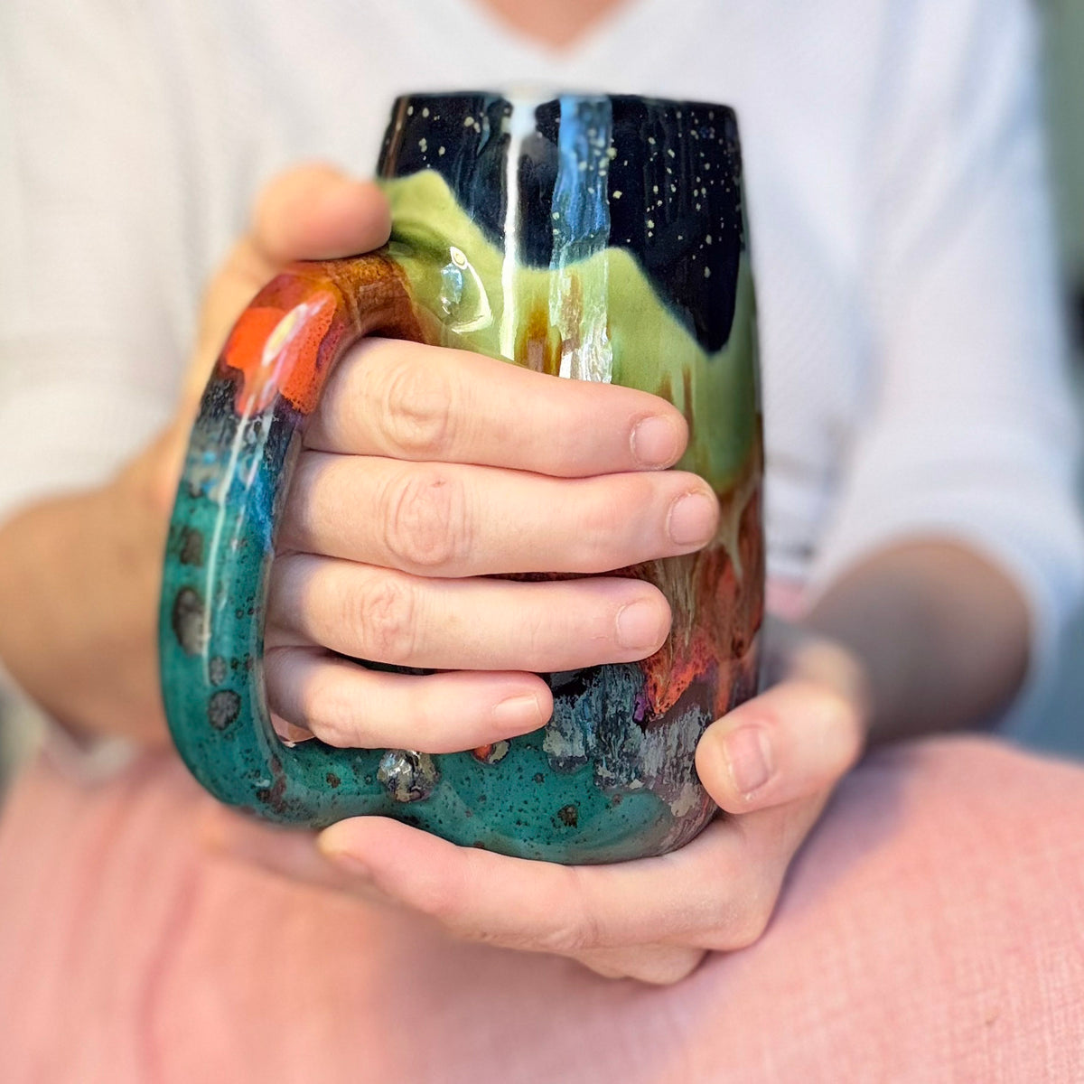 19-B Green Mountain Midnight Mug, 24 oz.