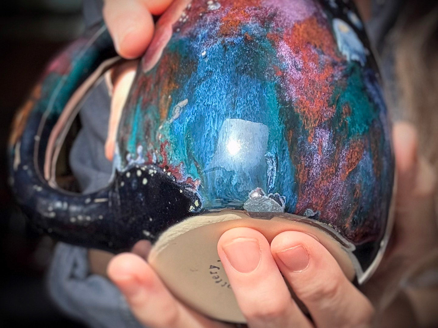 20-E Rainbow Stellar Mug, 20 oz. (This listing is for one mug)