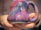 21-E Purple EXPERIMENT Cuddle Mug, 18 oz.