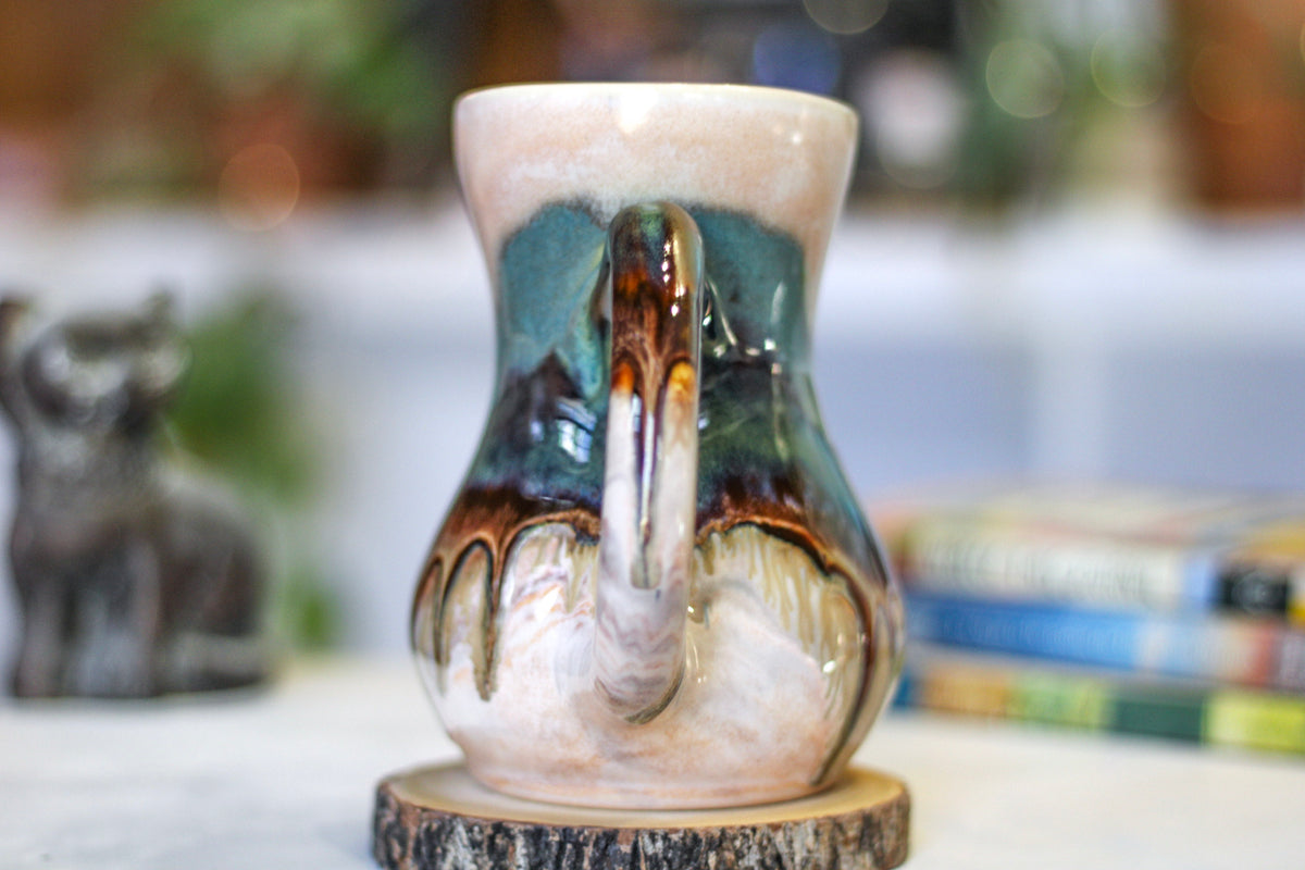 19-B Hidden Valley Variation Acorn Gourd Mug, 22 oz.