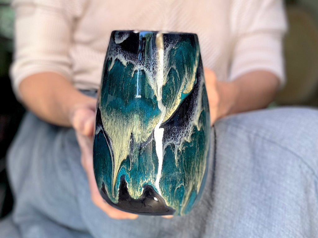 21-D Turquoise Grotto Mug - MISFIT, 25 oz. - 20% off