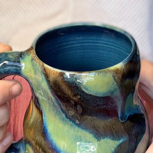 Load image into Gallery viewer, 20-D Green Grotto PROTOTYPE Mid Mod Mug, 18 oz.