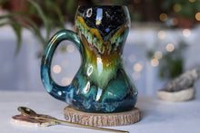 Load image into Gallery viewer, 19-A Rocky Mountain Midnight Gourd Mug, 19 oz.
