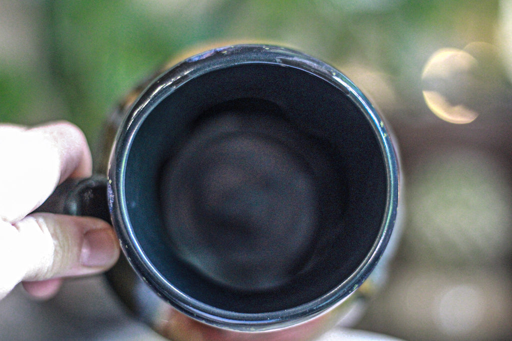 20-B Starry Night Divot Gourd Mug - TOP SHELF, 22 oz.