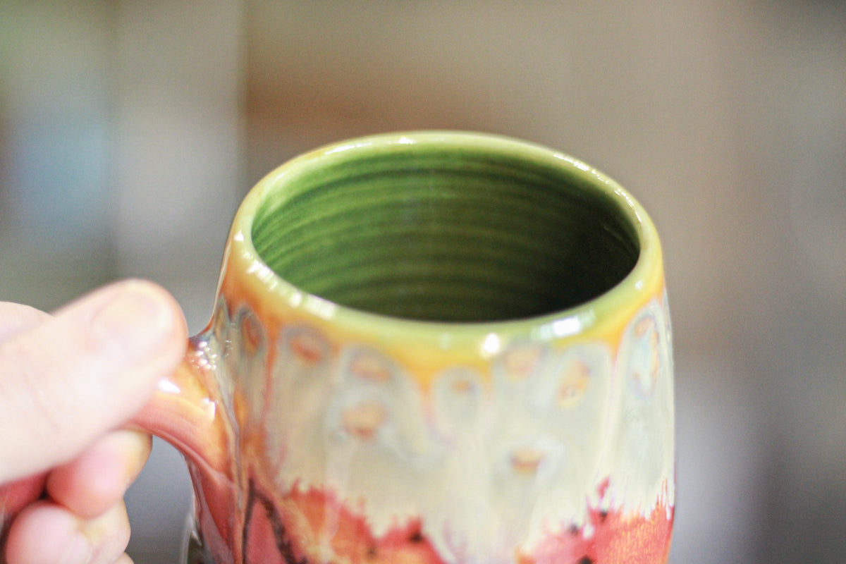 16-C Amber 'FLOW' Textured Mug - MISFIT, 17 oz. - 25% off