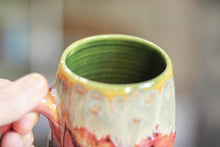 Load image into Gallery viewer, 16-C Amber 'FLOW' Textured Mug - MISFIT, 17 oz. - 25% off