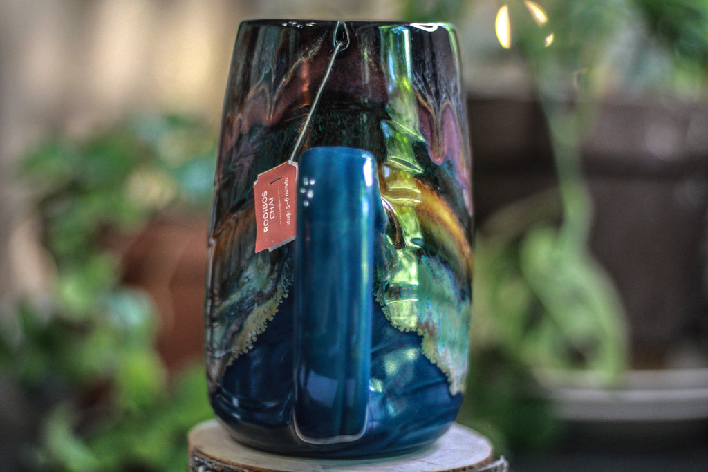 19-B Purple Haze Notched Textured Mug, 24 oz.