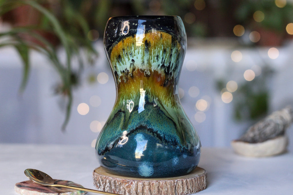 19-A Rocky Mountain Midnight Gourd Mug, 19 oz.