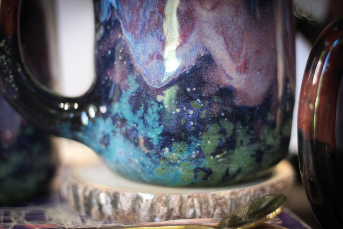 20-A Rainbow Stellar Mug, 23 oz. (This listing is for one mug)