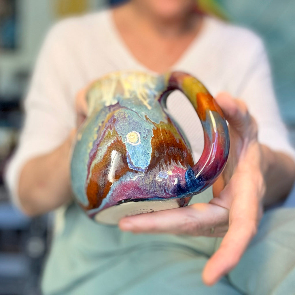 18-E Earthy EXPERIMENT Flared Mug - MISFIT, 18 oz. - 15% off