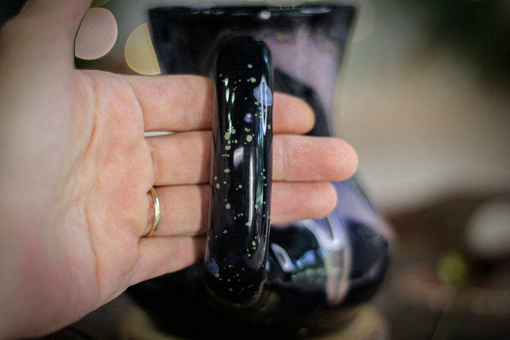 20-C Cosmic Amethyst Grotto Acorn Flared Mug, 18 oz.