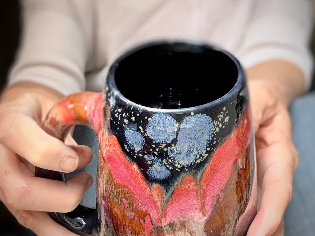 21-B Molten Strata Mug, 23 oz.
