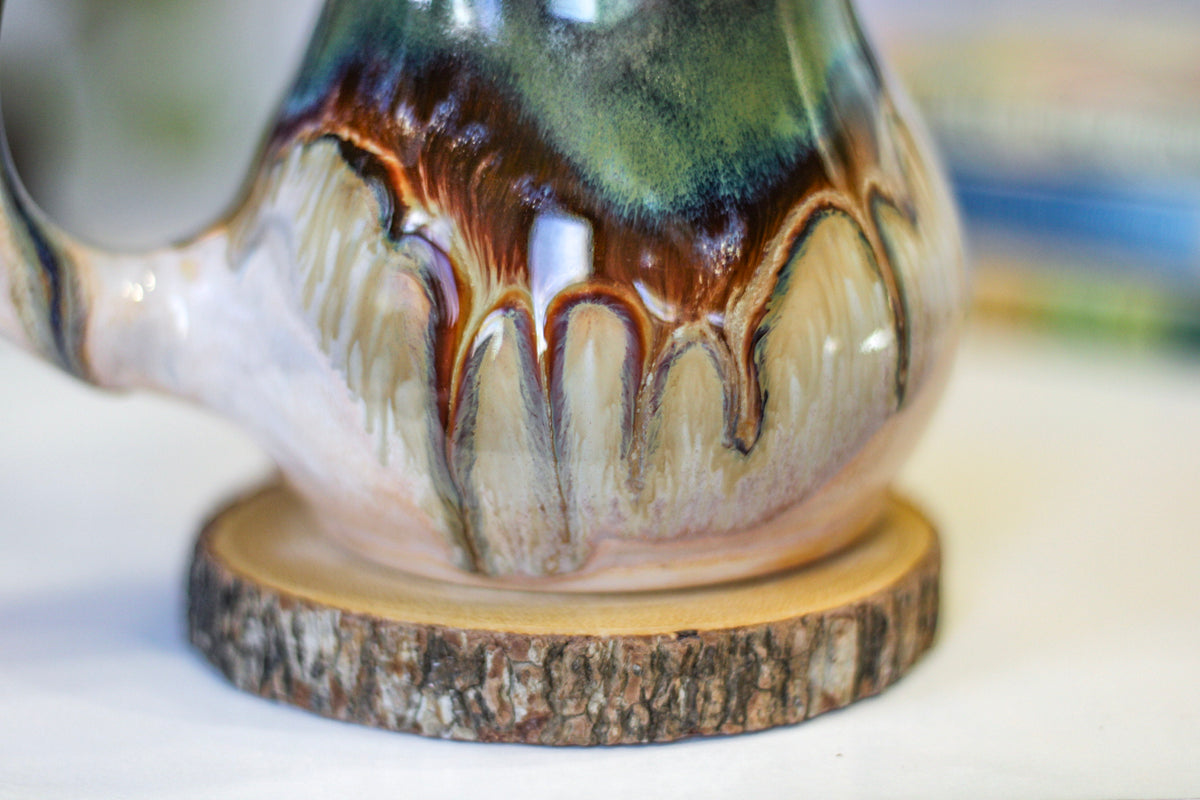 19-B Hidden Valley Variation Acorn Gourd Mug, 22 oz.