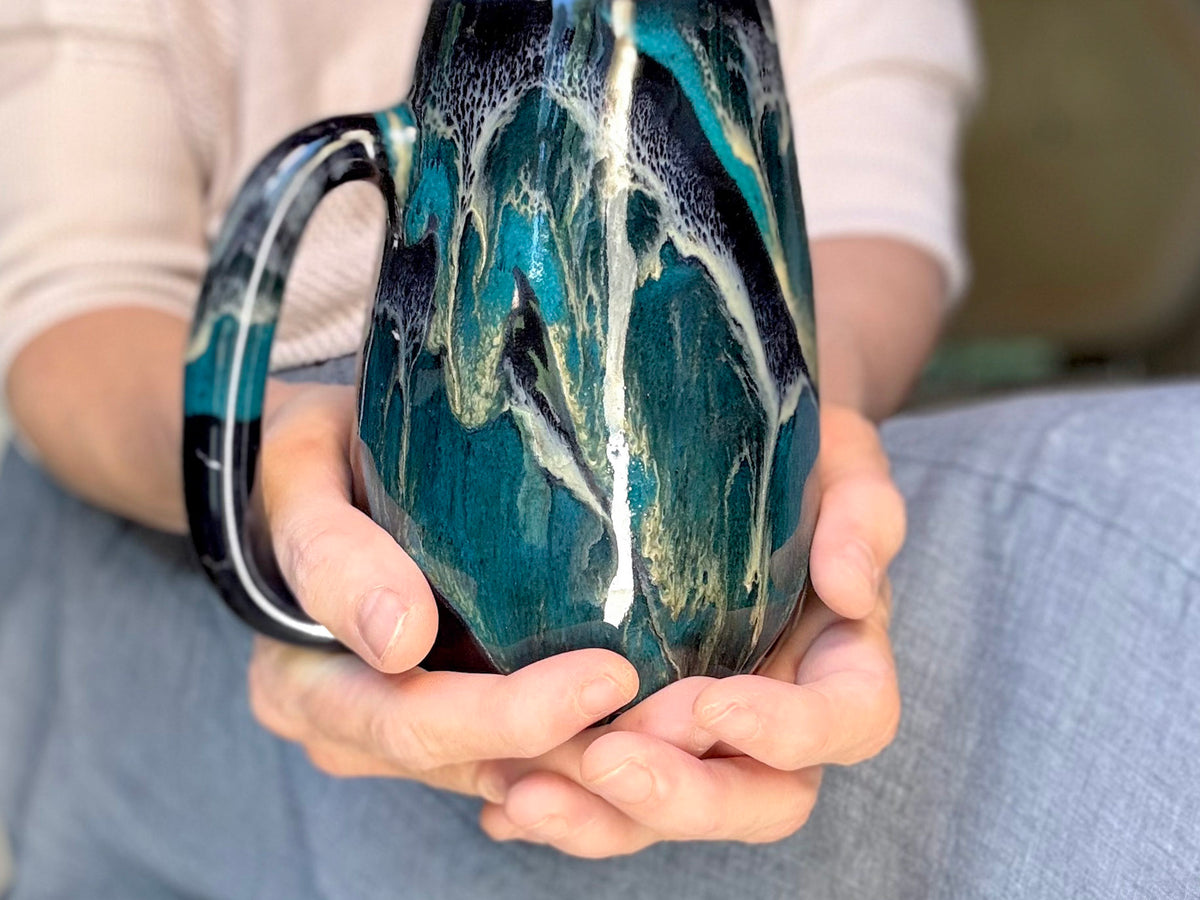 21-D Turquoise Grotto Mug - MISFIT, 25 oz. - 20% off