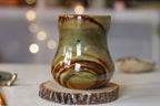 21-F EXPERIMENT Petite Notched Gourd Mug, 10 oz.