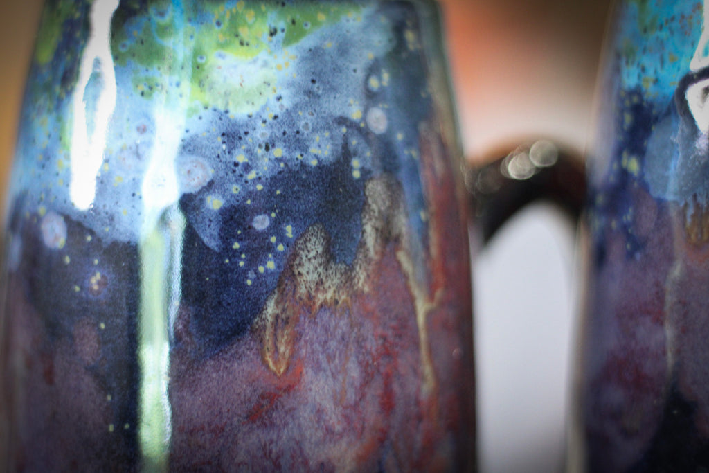 20-A Rainbow Stellar Mug, 23 oz. (This listing is for one mug)