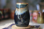 14-E Blue PROTOTYPE Curvy Mug, 22 oz.