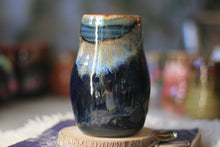 Load image into Gallery viewer, 14-E Blue PROTOTYPE Curvy Mug, 22 oz.