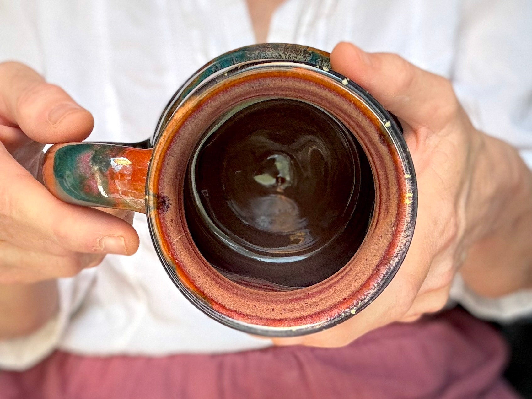 20-A Purple Mountain Majesty Cuddle Mug - TOP SHELF MISFIT, 24 oz.
