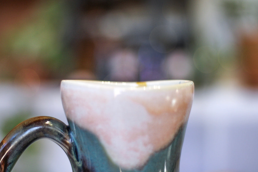 19-B Hidden Valley Variation Acorn Gourd Mug, 22 oz.