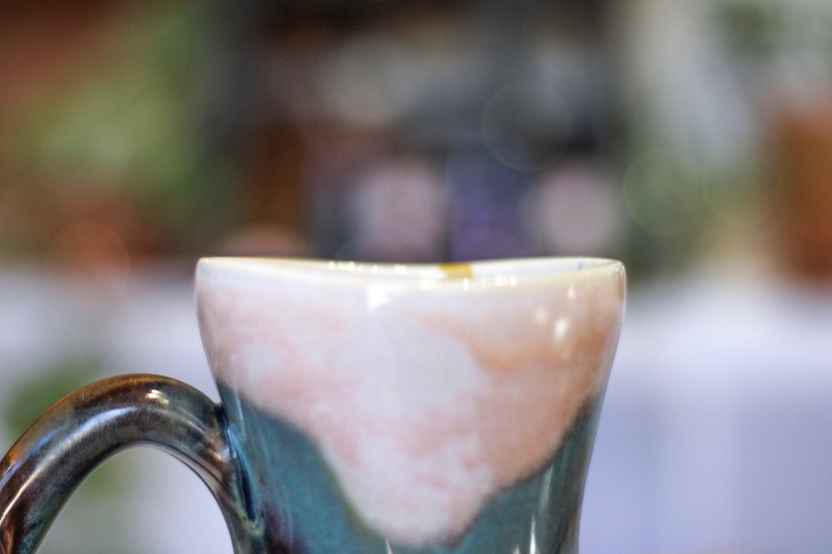 19-B Hidden Valley Variation Acorn Gourd Mug, 22 oz.