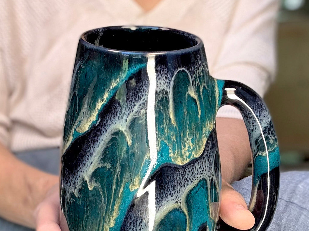21-D Turquoise Grotto Mug - MISFIT, 25 oz. - 20% off