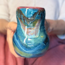 Load image into Gallery viewer, 21-D Turquoise Grotto PROTOTYPE Mid Mod Mug, 16 oz.