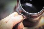 21-C Dragon's Blood Agate Gourd Mug - MINOR MISFIT, 15 oz. - 10% off
