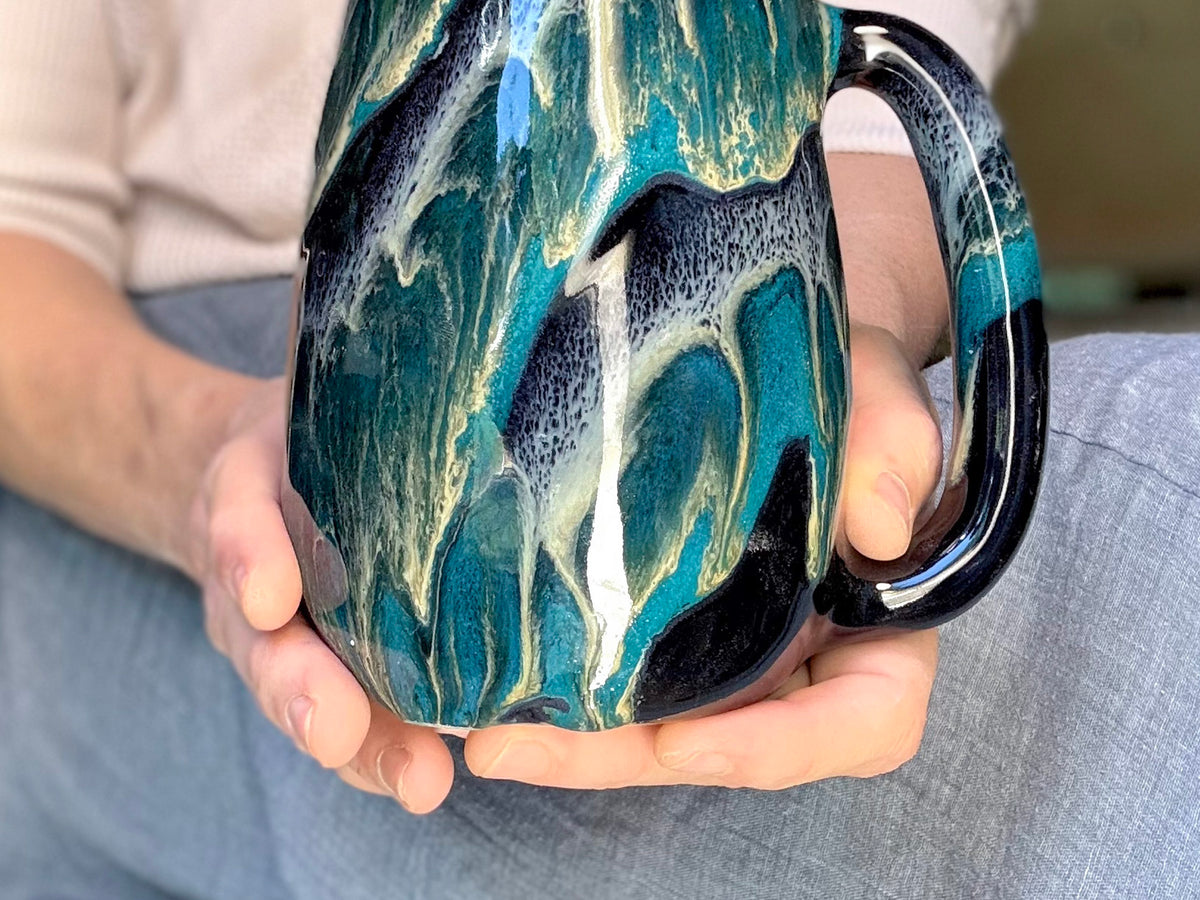21-D Turquoise Grotto Mug - MISFIT, 25 oz. - 20% off
