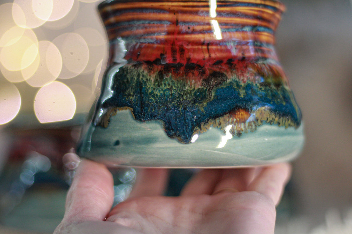 18-F EXPERIMENT Textured Divot "Sipping Bowl", 12 oz. (This listing is for one bowl)