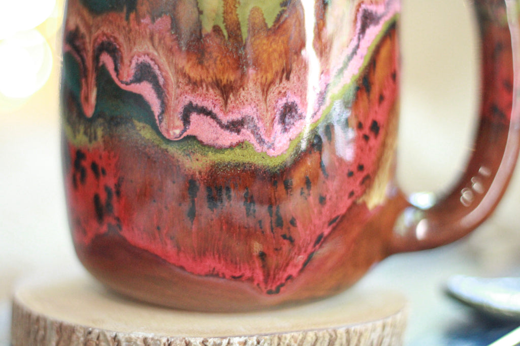 02-A Green Mountain Midnight Mug - TOP SHELF MISFIT, 25 oz.