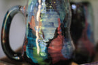 02-F Stellar Chaos Textured Divot 'Cuddle' Mug, 19 oz. (This listing is for one mug)