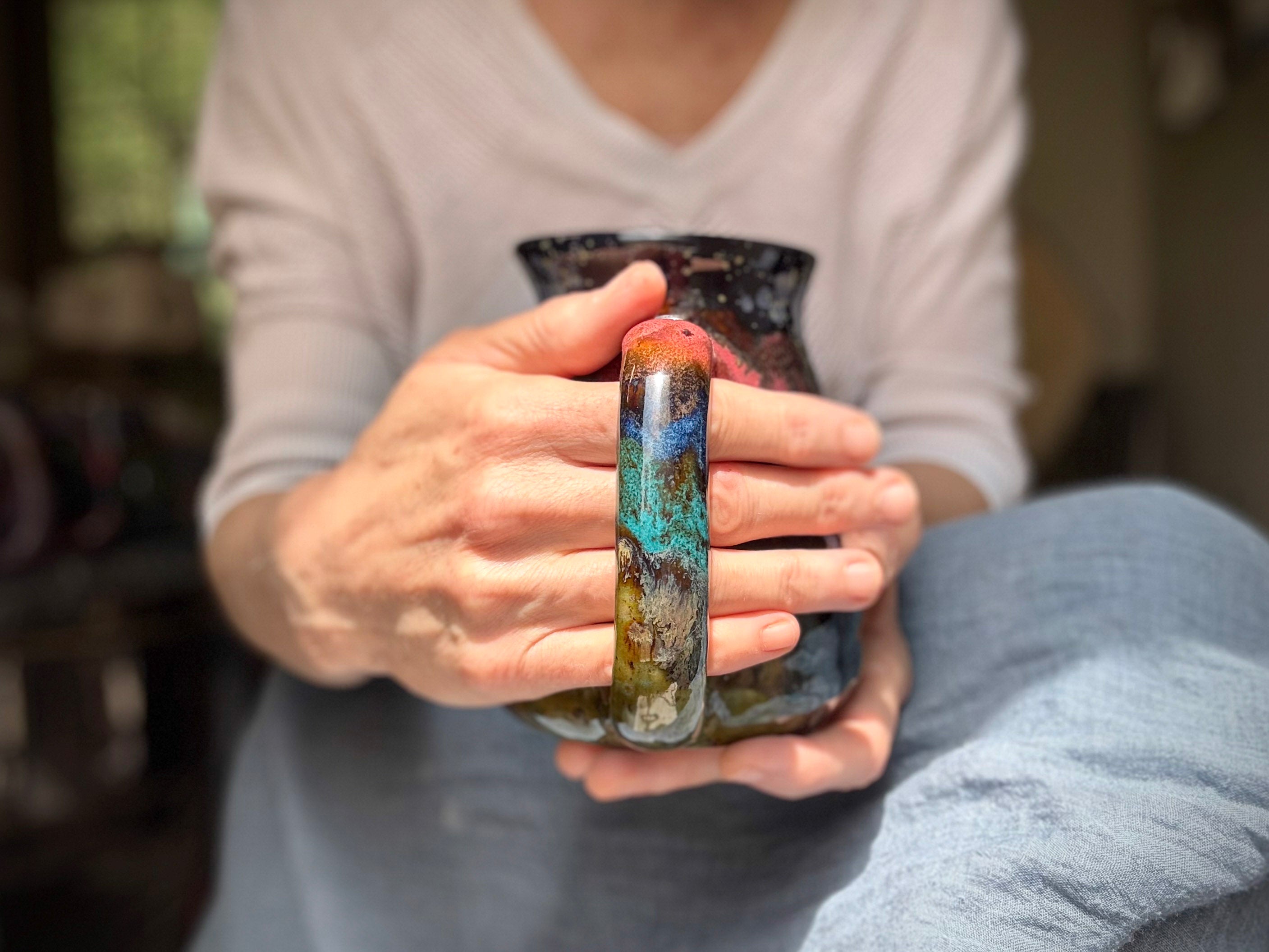 03-B Starry Night Cuddle Mug - TOP SHELF, 23 oz.