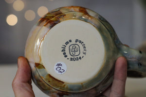 02-B Soft Earth Series PROTOTYPE Acorn Gourd Mug - TOP SHELF, 19 oz.