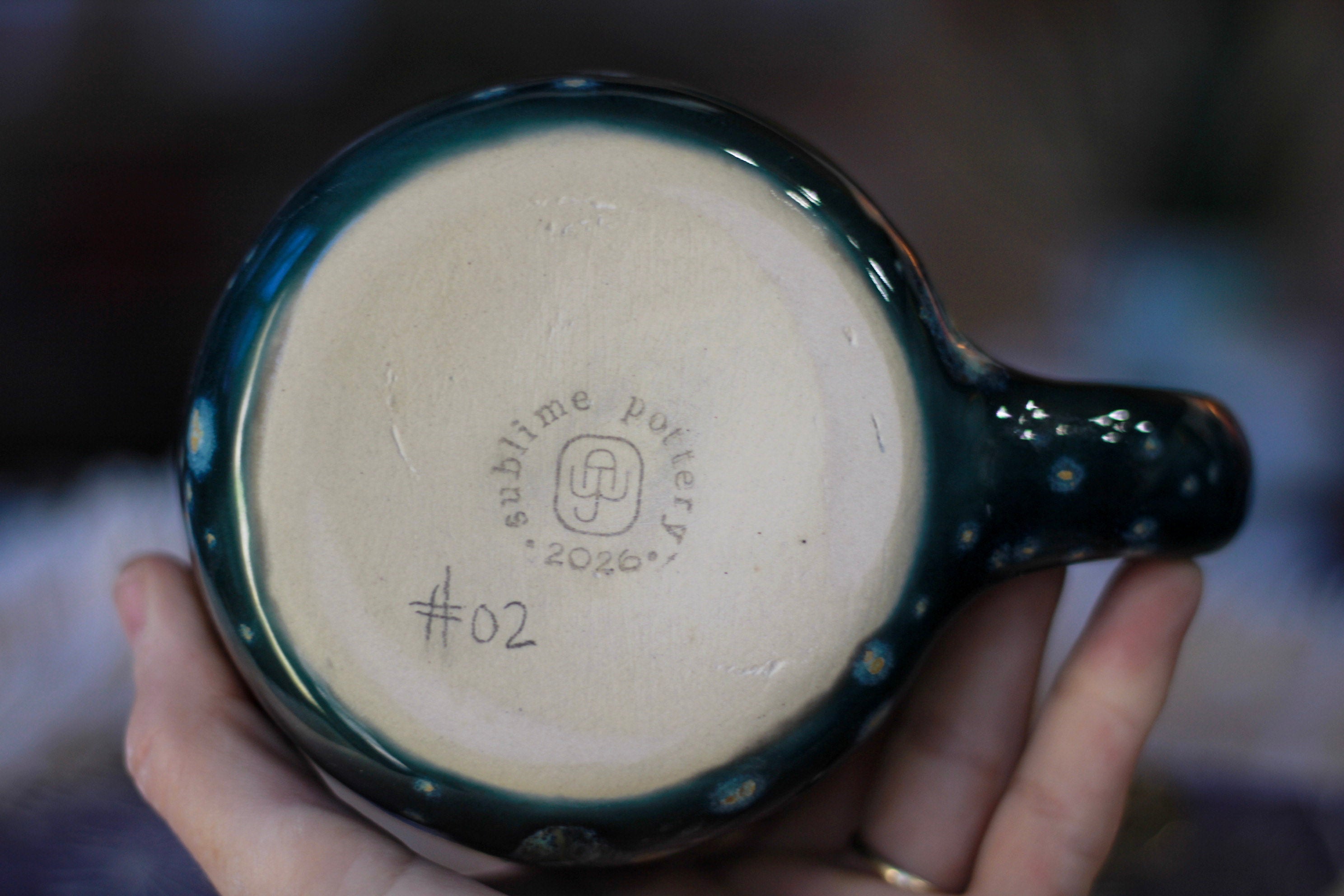 02-B Purple Haze Textured Mug - TOP SHELF, 26 oz.