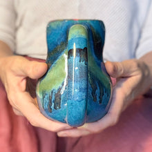 Load image into Gallery viewer, 21-D Turquoise Grotto PROTOTYPE Mid Mod Mug, 16 oz.