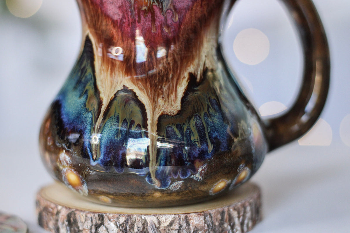 19-B Starry Night Gourd Mug - TOP SHELF, 22 oz.