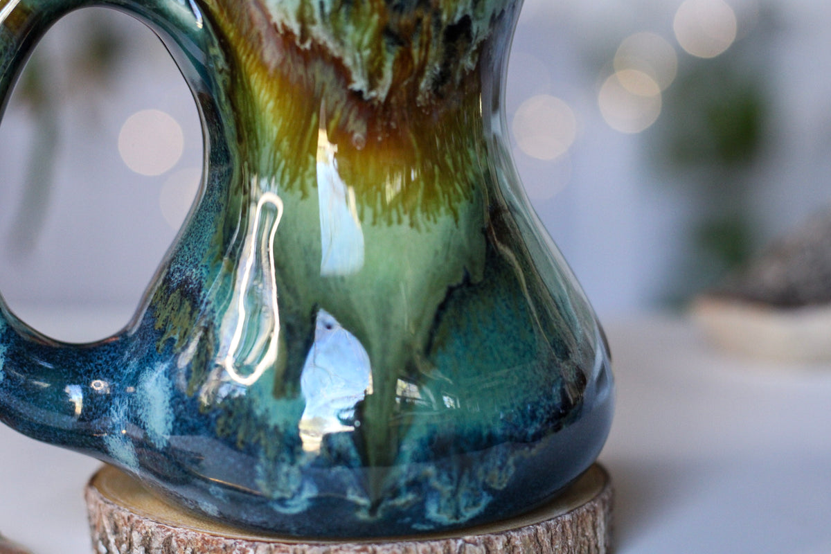 19-A Rocky Mountain Midnight Gourd Mug, 19 oz.