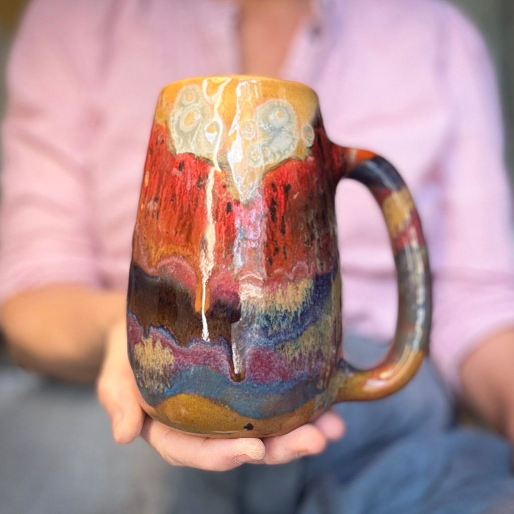19-B Earthy Landscape PROTOTYPE Mug - MISFIT, 26 oz. - 10% off
