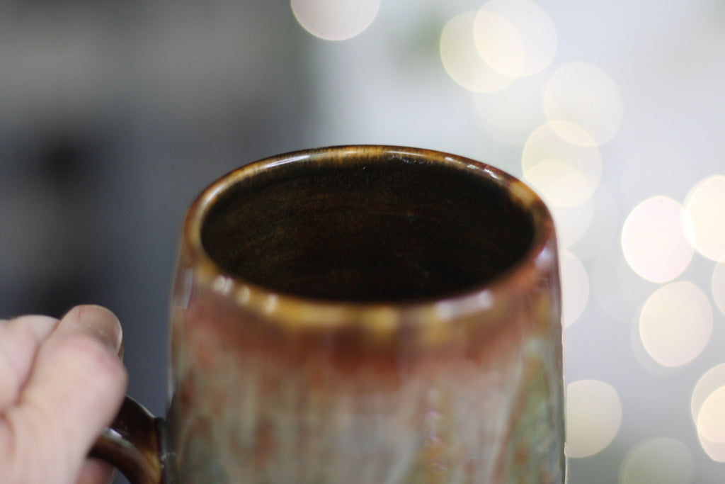 20-D Aqua Falls Textured Stein Mug, 23 oz.