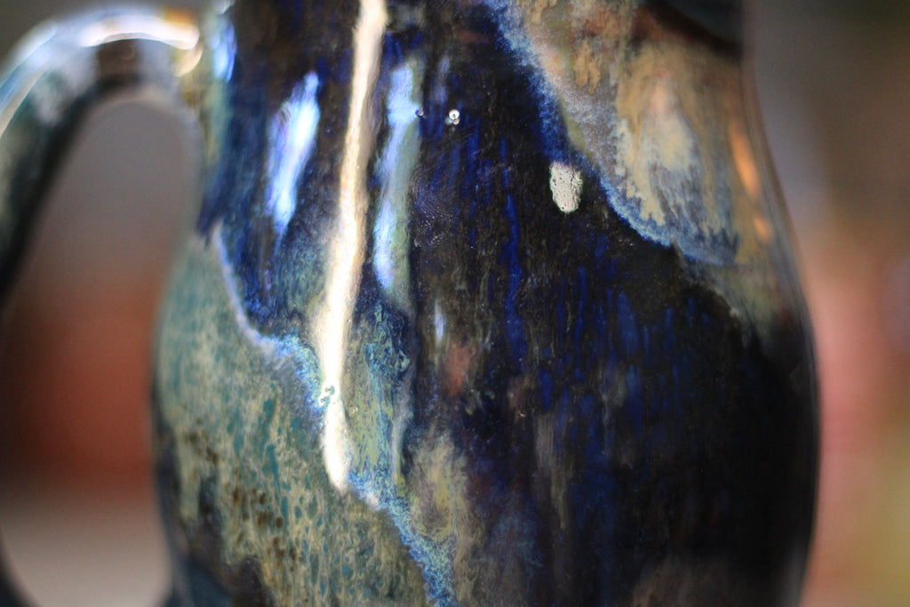 14-E Blue PROTOTYPE Curvy Mug, 22 oz.