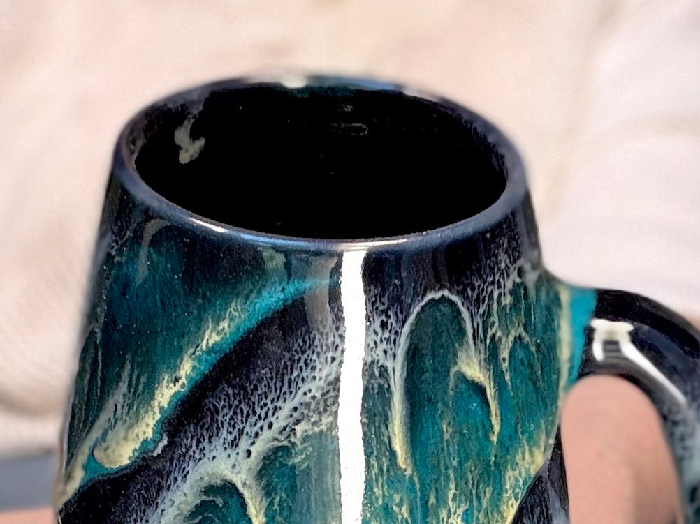 21-D Turquoise Grotto Mug - MISFIT, 25 oz. - 20% off