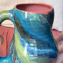Load image into Gallery viewer, 21-D Turquoise Grotto PROTOTYPE Mid Mod Mug, 16 oz.