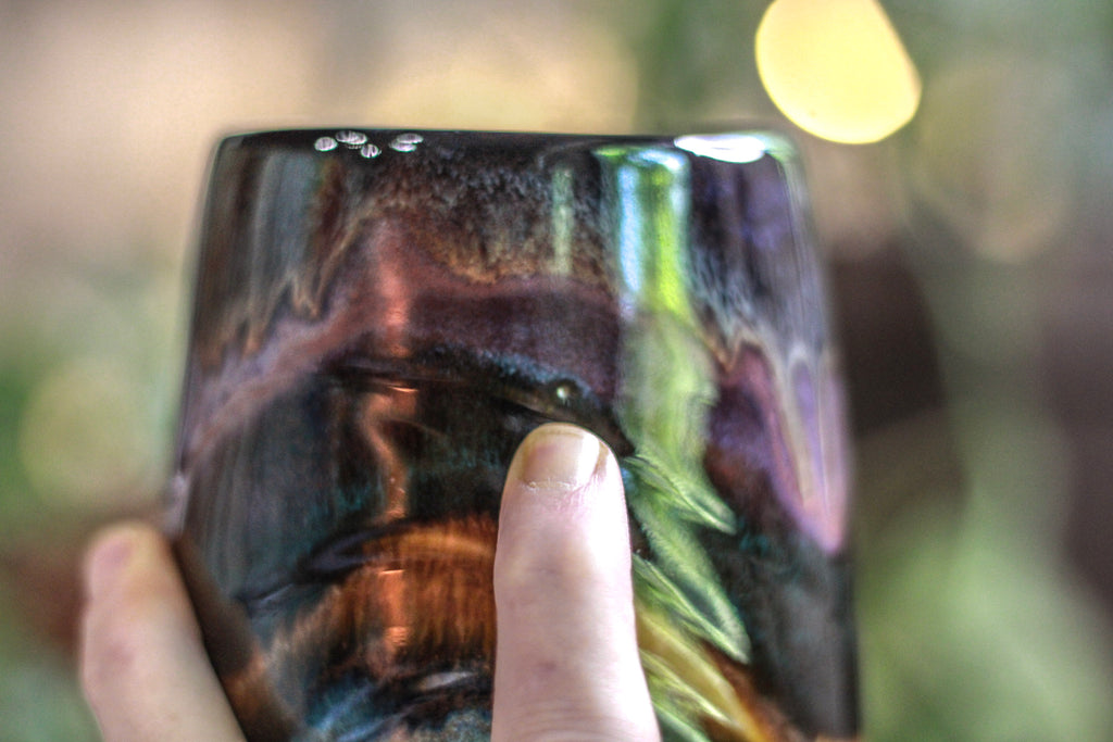 19-B Purple Haze Notched Textured Mug, 24 oz.