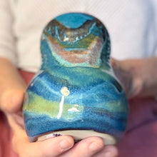 Load image into Gallery viewer, 21-D Turquoise Grotto PROTOTYPE Mid Mod Mug, 16 oz.