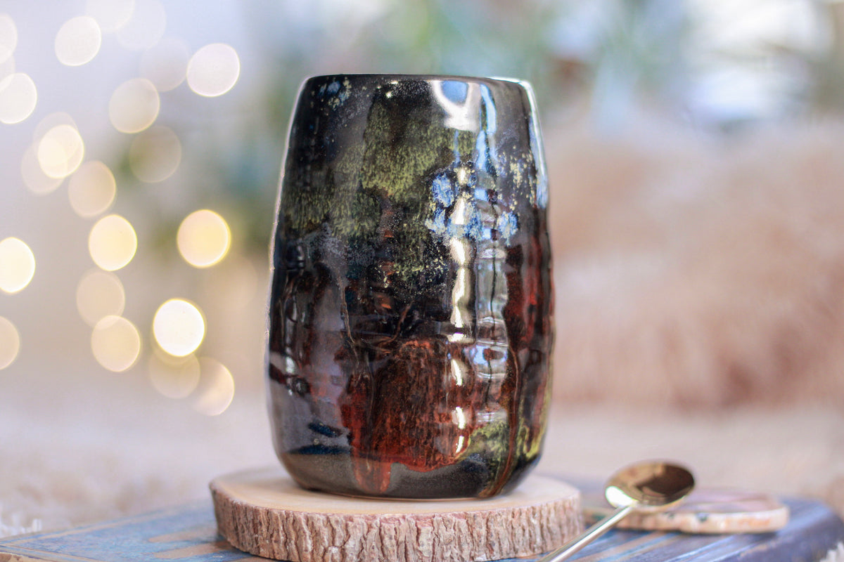 18-B Rustic Stellar Textured Mug, 16 oz.